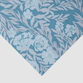 Elegant blauw op blauw tissuepapier voor elke gele (Detail)