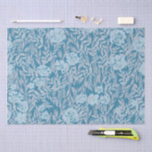 Elegant blauw op blauw tissuepapier voor elke gele (Craft)