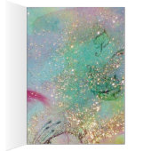 ELEGANT BLAUW PEACOCK, GEM STONES, BOW Vaderdag (Binnen (Rechts))