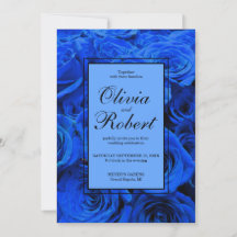Elegant blauw roos blauw bloemblauw