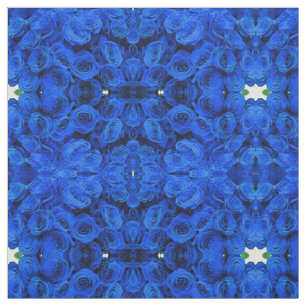 Elegant blauw roos blauw bloemblauw stof