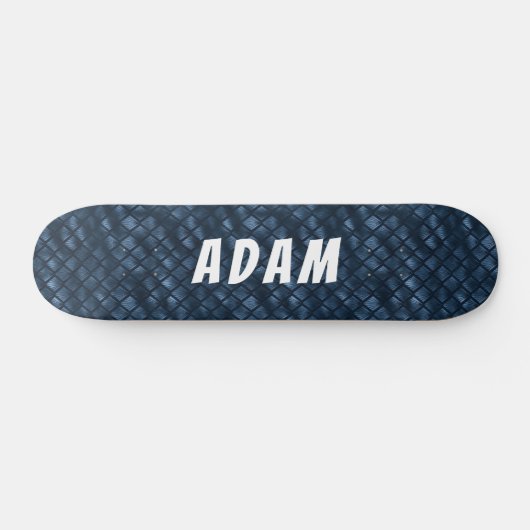 elegant blauw Skateboard (Horizontaal)