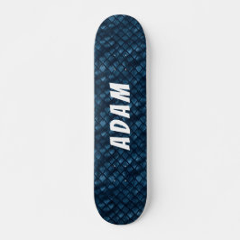 elegant blauw Skateboard
