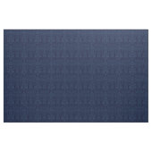 Elegant  Blauw Victoriaans Damask Stof (Yard (91,4 cm))
