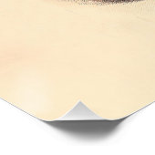 Elegant blauw Victoriaans jurken Mode Poster (Hoek)