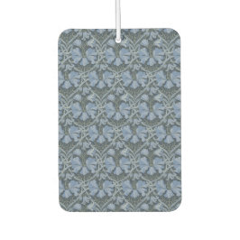Elegant Blauw Waterverf Bloemmotief Uitnodiging Luchtverfrisser