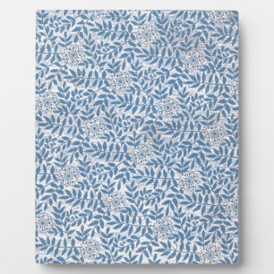 ELEGANT BLAUWE BLOEMEN FOTOPLAAT
