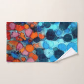 Elegant blauwe handdoekset bad handdoek (Handdoek)