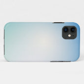 Elegant blauwe leer Case-Mate iPhone case (Achterkant (horizontaal))