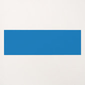 Elegant blauwe pinguïns met sneeuwvlokken yogamat (Achterkant (horizontaal))