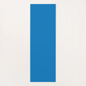 Elegant blauwe pinguïns met sneeuwvlokken yogamat (Achterkant)