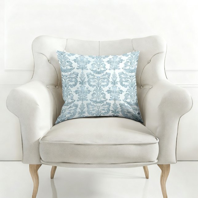 ELEGANT BLAUWE VINTAGE PATROON KUSSEN (Creator heeft geüpload)