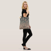 Elegant Blauwgroen Champagne-moeder van de Bride Tote Bag (Op model)