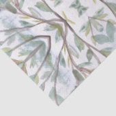 Elegant Blauwgroen en bruin Tissuepapier (Detail)