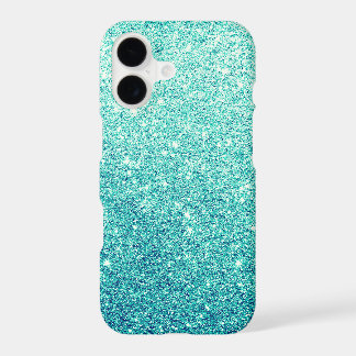 Elegant Blauwgroen Glitter Luxury