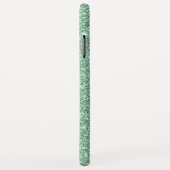 Elegant Blauwgroen Groen Faux Glamoureus Glitter Case-Mate iPhone Case (Achterkant/rechts)