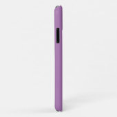 Elegant Blauwgroen Script Monogram & Naam, Lavende Case-Mate iPhone Case (Achterkant/rechts)