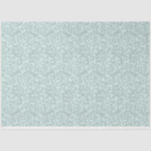 Elegant Blauwgroen tissuepapier (Voorkant)