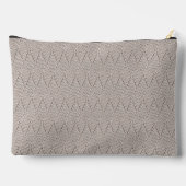 Elegant Bleek Crème Nep Diamant Brei Patroon Etui (Achterkant)