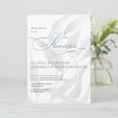 Elegant Bleek Stusty Blue Eucalyptus Leaves Kaart (Staand voorkant)