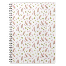 Elegant bloem notebook en journaal