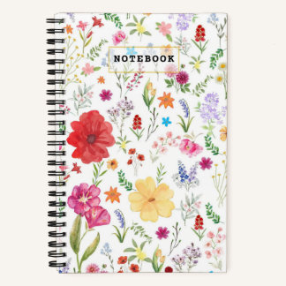 Elegant Bloem Notitieboek voor Journaling en Notit