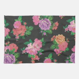 elegant bloembloemflorpatroon Kitchen Towel Theedoek