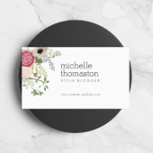 Elegant bloemboeket II stylist, blogger Visitekaartje
