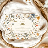  Elegant Bloemen Afstuderen Bedankkaart