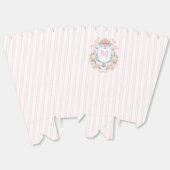 Elegant Bloemen Bruids Crest PopCorn Bedankdoosjes (Ongevouwen)