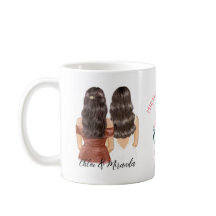 Elegant Bloemen Chic Brunette Bruidsmeisje Voorste