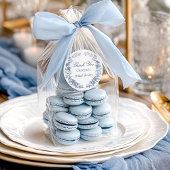 Elegant Bloemen Dank u Vrijgezellenfeest Ronde Sticker