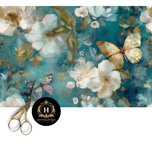 Elegant Bloemen Decoupage Tissue Papier