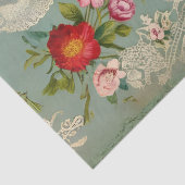 Elegant Bloemen Decoupage Tissue Papier (Detail)