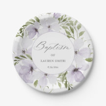 Elegant Bloemen Dop doopschrift