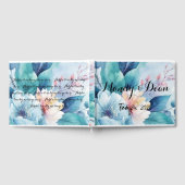 Elegant bloemen gastenboek (Volledig)