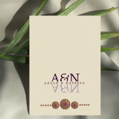 Elegant & Bloemen Geometrisch Patroon Islamitisch  Kaart