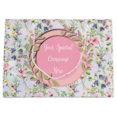 Elegant Bloemen Lijst: voor elke gelegenheid Groot Cadeauzakje (Voorkant)