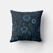 Elegant bloemen patroon kussen (Achterkant)