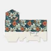 Elegant Bloemen Patroon Verjaardag Bedankdoosjes (Uitgevouwen)