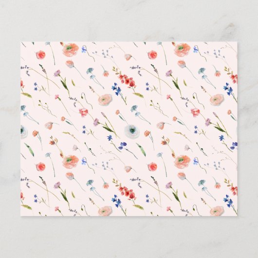 Elegant Bloemen Vrijgezellenfeest Advies en Wensen (Achterkant)