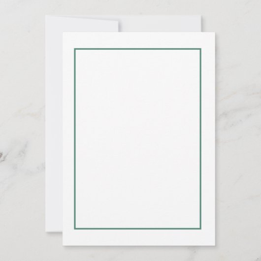 Elegant Bloemen Vrijgezellenfeest Uitnodiging Kaar (Achterkant)