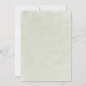 Elegant  Bloemen Vrouwen Verjaardag Dank u Bedankkaart (Achterkant)