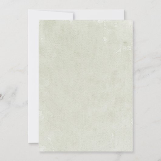 Elegant  Bloemen Vrouwen Verjaardag Dank u Bedankkaart (Achterkant)