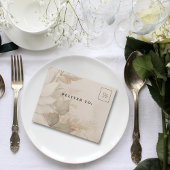 Elegant  Bloemen Wit Rose Paar Foto All In One Uitnodiging