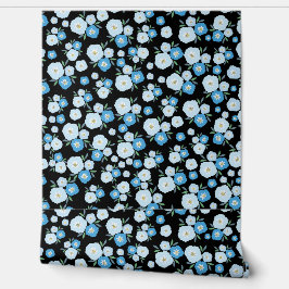 Elegant bloemenbehang - levendige bloempatronen behang