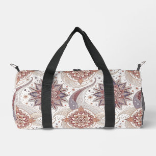 Elegant Bloemend Mandala Spiritueel Ontwerp Patroo Plunjezak
