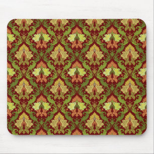 Elegant BloemenDamast Muismat