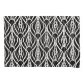 Elegant bloemendamast, naadloos art nouveau-patroo kussensloop (Voorkant)