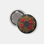 Elegant Bloemendesign Magneet (Voorkant / Achterkant)